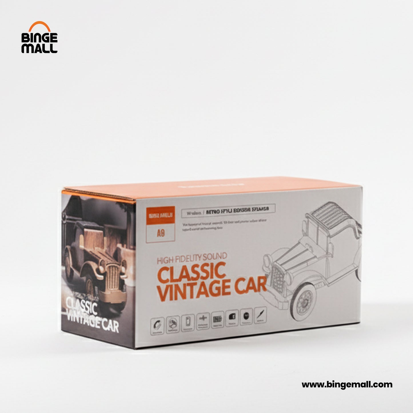 Music Apollo Retro A9 5W Premium Speaker