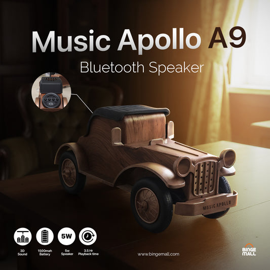Music Apollo Retro A9 5W Premium Speaker