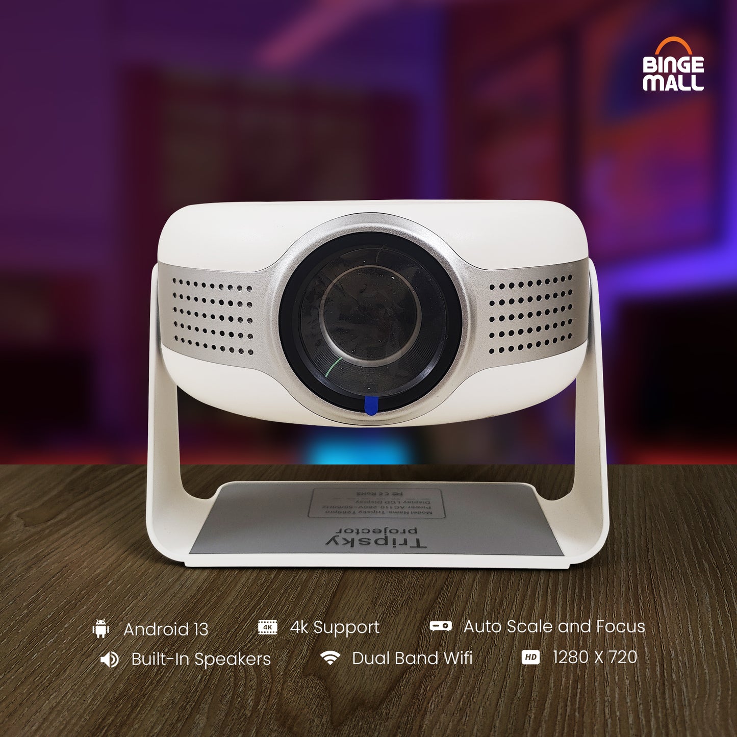 T269 Pro Smart Android Projector